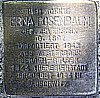Erna Rosenbaum, geb. Meyersohn (1892 -   1944)